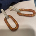 Cubic Zirconia Drop Earrings